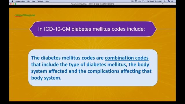 CODING QUIZ GAME 1 - ICD-10-CM CODING CONVENTIONS & GUIDELINES смотреть онлайн