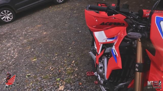 Honda CRF300L 2023 Before & After some upgrades смотреть онлайн