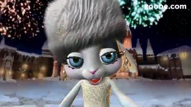 Зайка Zoobe - с Новым Годом! смотреть онлайн