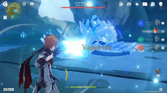 Childe C0 Skyward Harp vs The Viridescent Hunt vs The Stringless смотреть онлайн