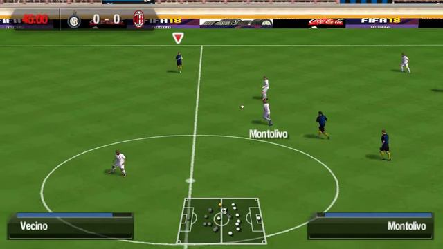 FIFA 18 (PSP / PPSSPP / IOS / ANDROID) Inter Vs AC Milan