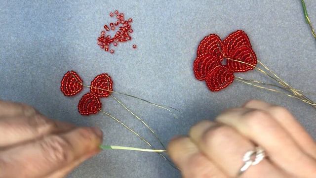 Beaded flowers - Rose смотреть онлайн