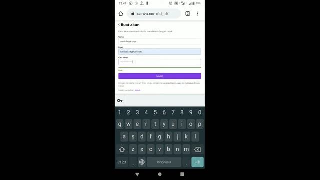 Cara Daftar Akun Canva Di Android смотреть онлайн