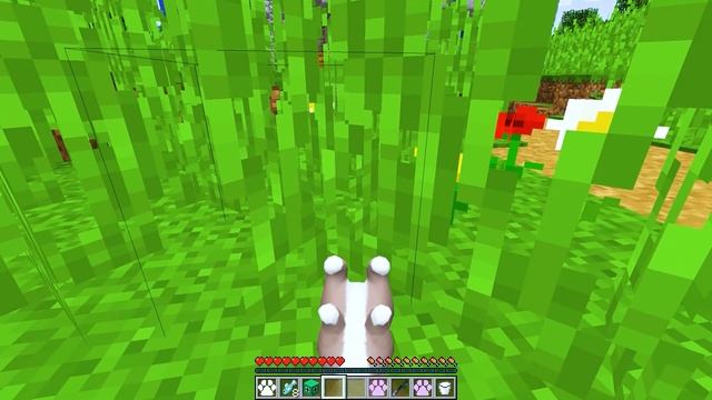 Playing as a BABY KITTEN In Minecraft! смотреть онлайн