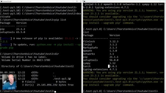 Python virtual environment / venv | Windows, Linux & Mac OS X смотреть онлайн