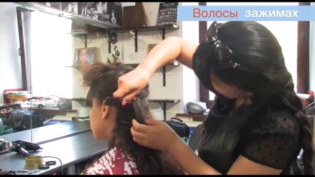 Волосы на заколках | Накладные волосы | Как быстро удлинить? смотреть онлайн