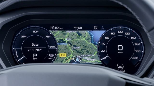 New 2022 Audi Q4 50 e tron Quattro in beautiful details – EXTERIOR, INTERIOR, DRIVING Typhoon grey смотреть онлайн