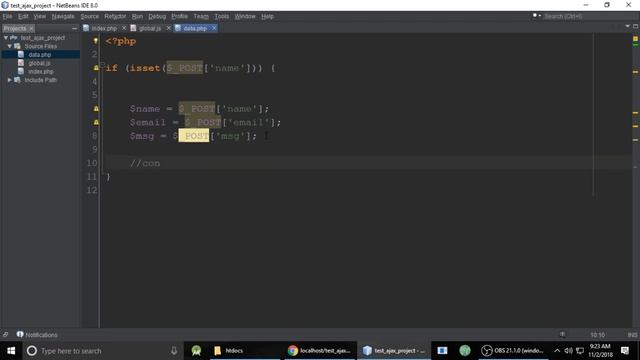 JQUERY AJAX | AJAX Tutorial for beginners смотреть онлайн