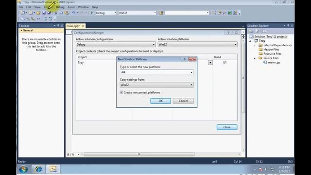 x64 Assembly and C++ Tutorial 0: Setting Up x64 Assembly in Visual Studio Express смотреть онлайн