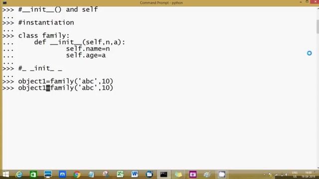 PYTHON TUTORIAL 20: USE OF INIT AND SELF IN PYTHON смотреть онлайн