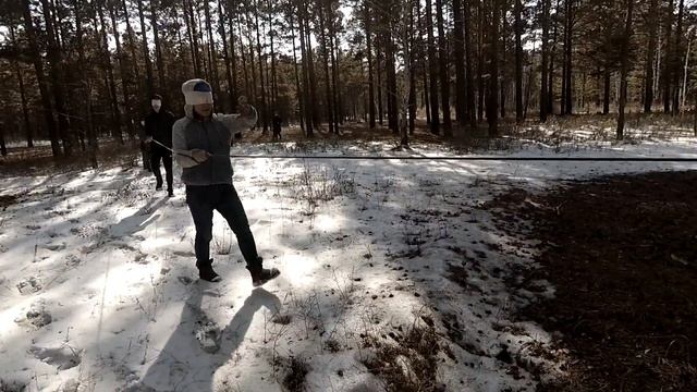 Тренинг в лесу 