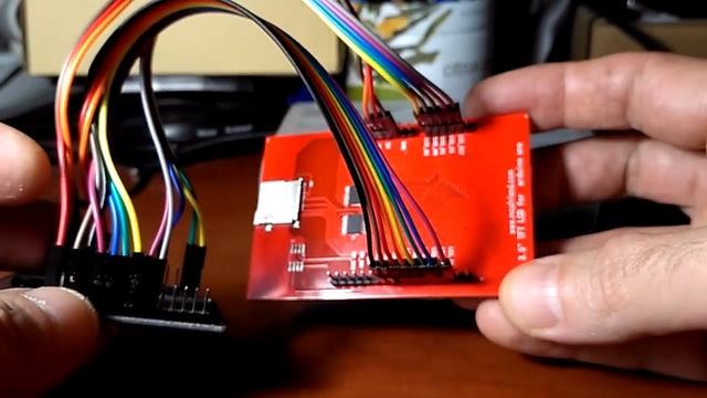 Esp32 + 3.5" tft ( parallel interface ) ч.1 смотреть онлайн
