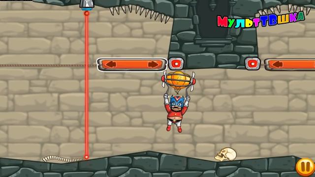 Приключение СУПЕР ГЕРОЯ на шаре - Мультик игра для детей смотреть онлайн