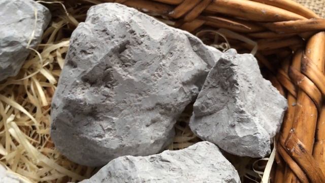 Бело-голубая глина кусковая для еды - магазин Мел-ок смотреть онлайн