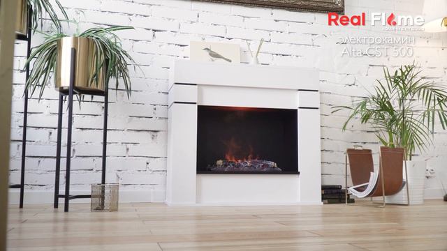 каминокомплект ALTA 24 WTM F511 c 3D CASSETTE 500 смотреть онлайн