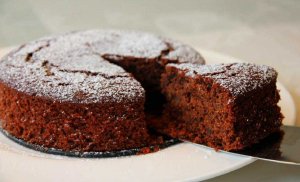 ? Шоколадный бисквит без яиц,Постный шоколадный пирог!