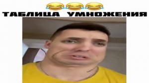 Таблица умножения.