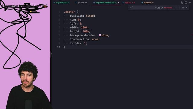 Live 59 · Drawing App React Component & Descript's New Dynamic Text Markers, Transcript & Speaker смотреть онлайн