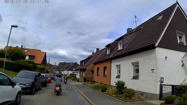 USSR MOTORCYCLE On GERMAN ROADS...