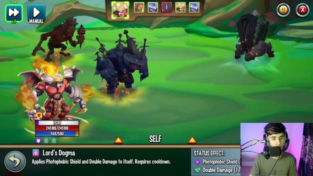 Monster Legends: How To Get FREE Doomed Mythic Cells | Doomed Rank Up Survival Dungeon Gameplay смотреть онлайн