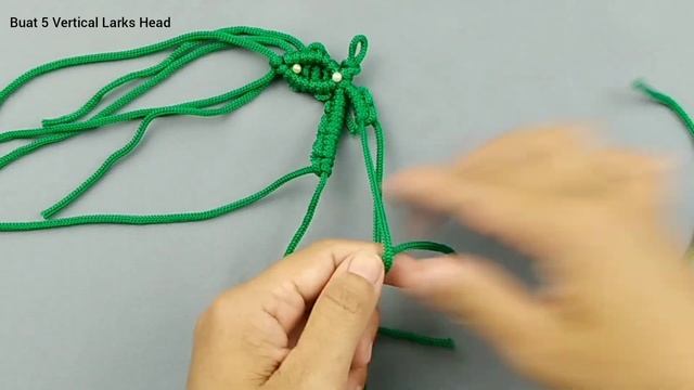 DIY Macrame Cherry Keychain | Macrame Keychain Tutorial смотреть онлайн