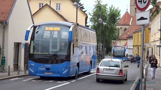 Buses In Zagreb, Croatia 2019 - Autobusni Kolodvor Zagreb