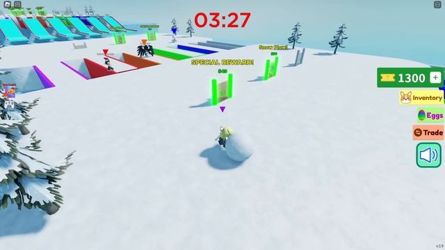 ☃️Я Заняла 1 МЕСТО в СНЕЖНОЙ ГОНКЕ в РОБЛОКС! ОБОГНАЛА ВСЕХ НУБИК! Леска ROBLOX смотреть онлайн