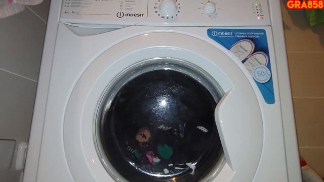 070123 Indesit IWUB 4105 КАК СТИРАЛЬНАЯ МАШИНА СТИРАЛА 11 в 2023 м году! смотреть онлайн