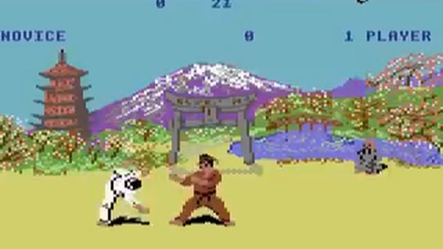 The Way of the Exploding Fist - C64 - Best Karate Games (1985) смотреть онлайн