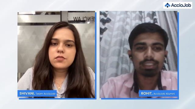 AccioJob Alumni shares his Coding Journey | Java Backend Developer смотреть онлайн