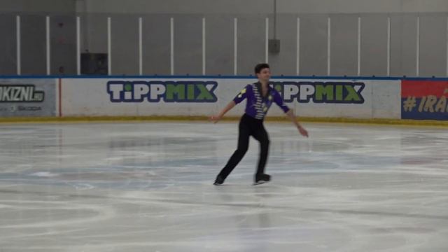 Brendan Kerry Senior Short Program Halloween Cup 2019 смотреть онлайн