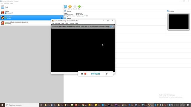 failed to open session for the virtual machine ubuntu virtualbox смотреть онлайн