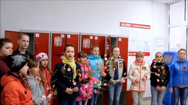 1 МАЯ. Акция "хоровое чтение военных стихов" смотреть онлайн