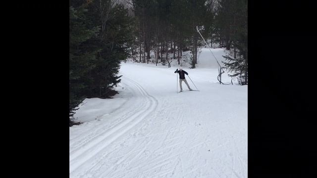 Learn to Skate ski uphill V1 - Offset смотреть онлайн