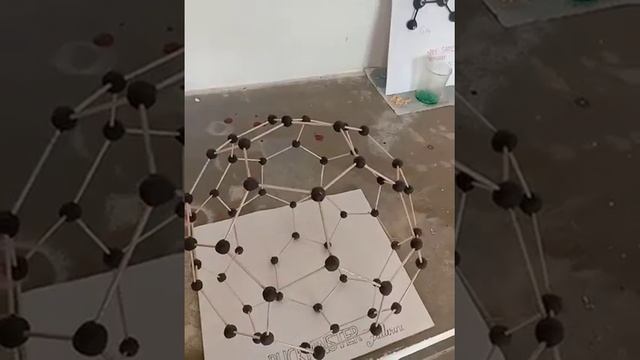 Fullerene Structure Model