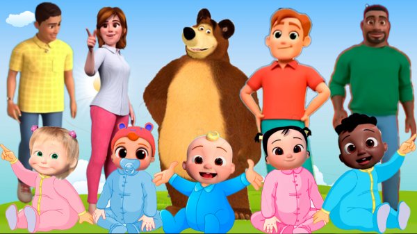 Давайте повеселимся в поисках Бебефинна | Кокомелона | Жоаозиньо |Маши |Видео для детей!!!