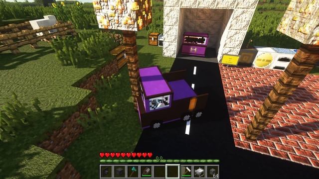 КАК СДЕЛАТЬ МАШИНУ СПОРТКАР В МАЙНКРАФТ! Обзор мода Ultimate Car смотреть онлайн