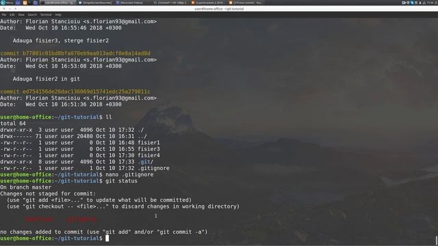 #04 - Git Tutorial [Romana] - Gitignore смотреть онлайн