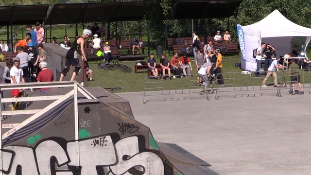 Гаврин Никита - Oxelo Freestyle Scooter Contest в Алтуфьево смотреть онлайн