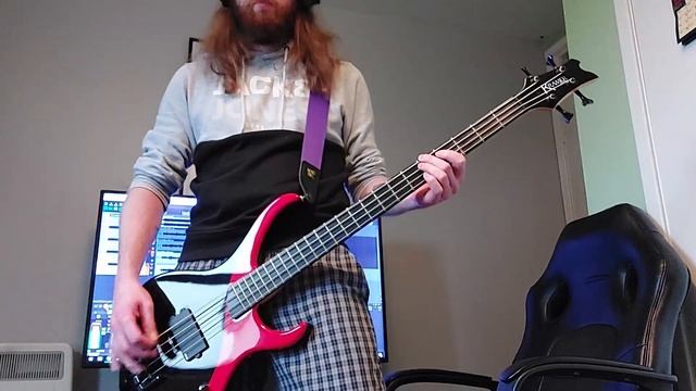 Steel Panther - Gloryhole bass cover смотреть онлайн