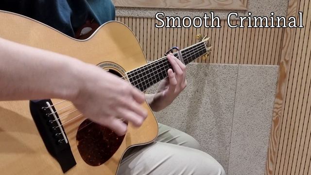Michael Jackson - Smooth Criminal Fingerstyle guitar cover смотреть онлайн