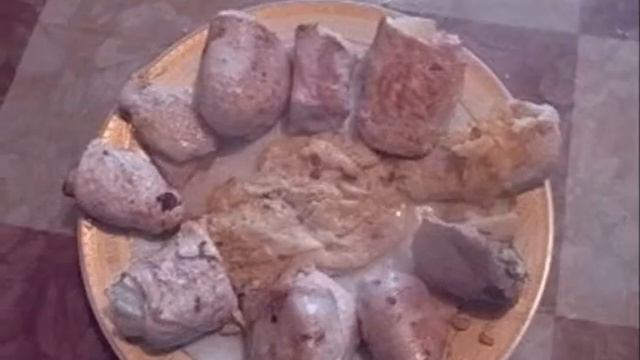 Мясное Ассорти. Рулетики из куриного филе. смотреть онлайн