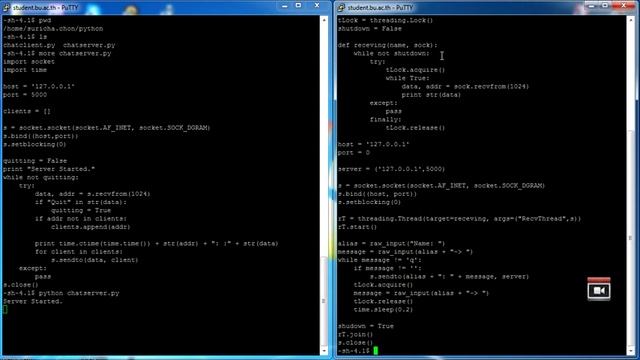 Python Server and Client смотреть онлайн