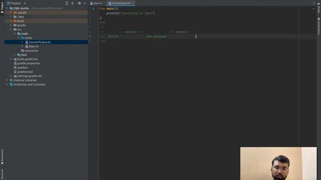 Convert Kotlin code to Java code смотреть онлайн