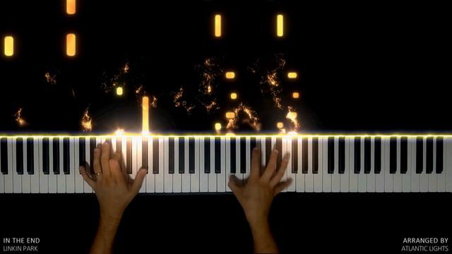 In The End - Linkin Park (Piano Cover) - Tutorial смотреть онлайн