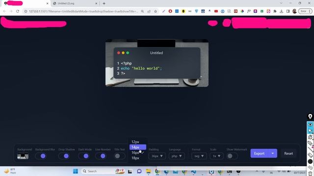 Build a Syntax Highlighter & Editor to Export Code to Image & SVG Using Fabric.js in Javascript смотреть онлайн