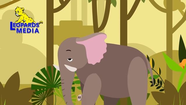 An Elephant Walks Like | English Nursery Rhymes | English Kids Songs смотреть онлайн