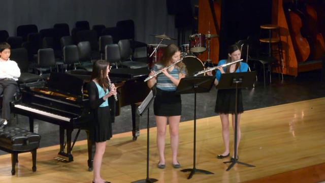 Mozart "Rondo Capricioso" - Flute Trio смотреть онлайн