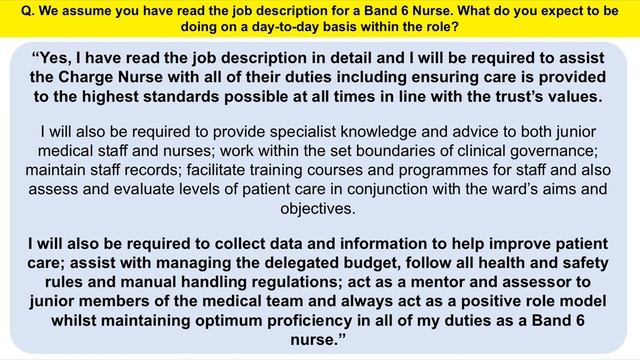 BAND 6 NURSE (NHS) Interview Questions and Answers - How To PASS a Nursing Interview! смотреть онлайн