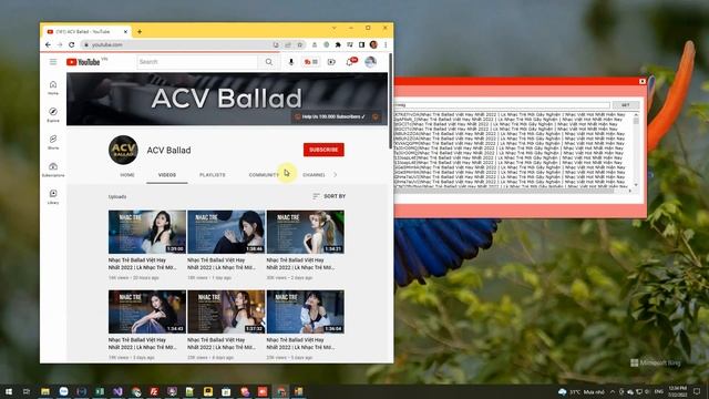 [Free Source] Tool xuất Link và tiêu đề video từ ID kênh Youtube смотреть онлайн
